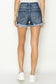 Plus High Rise Side Slit Shorts