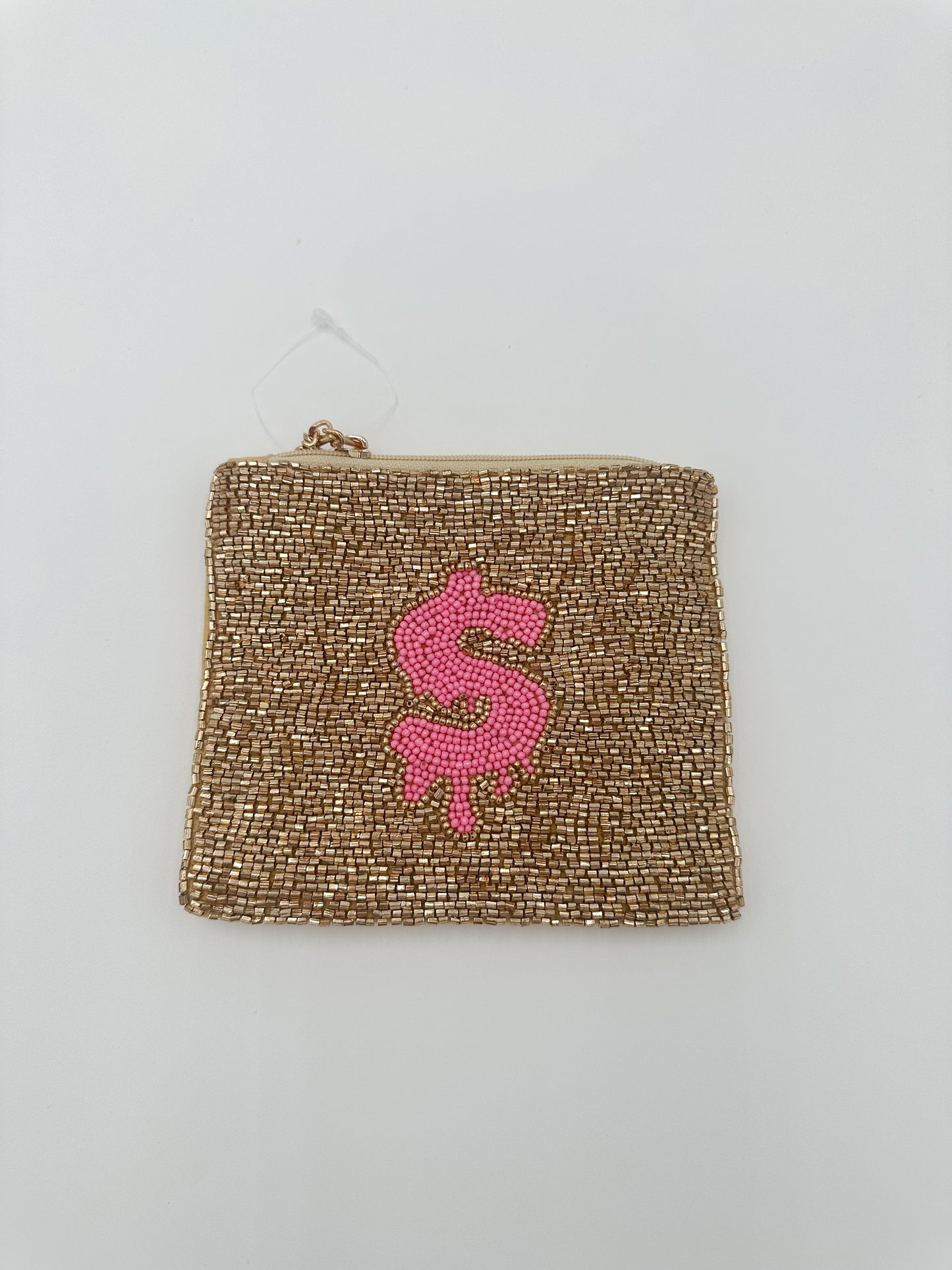 $ Beaded Coin Purse