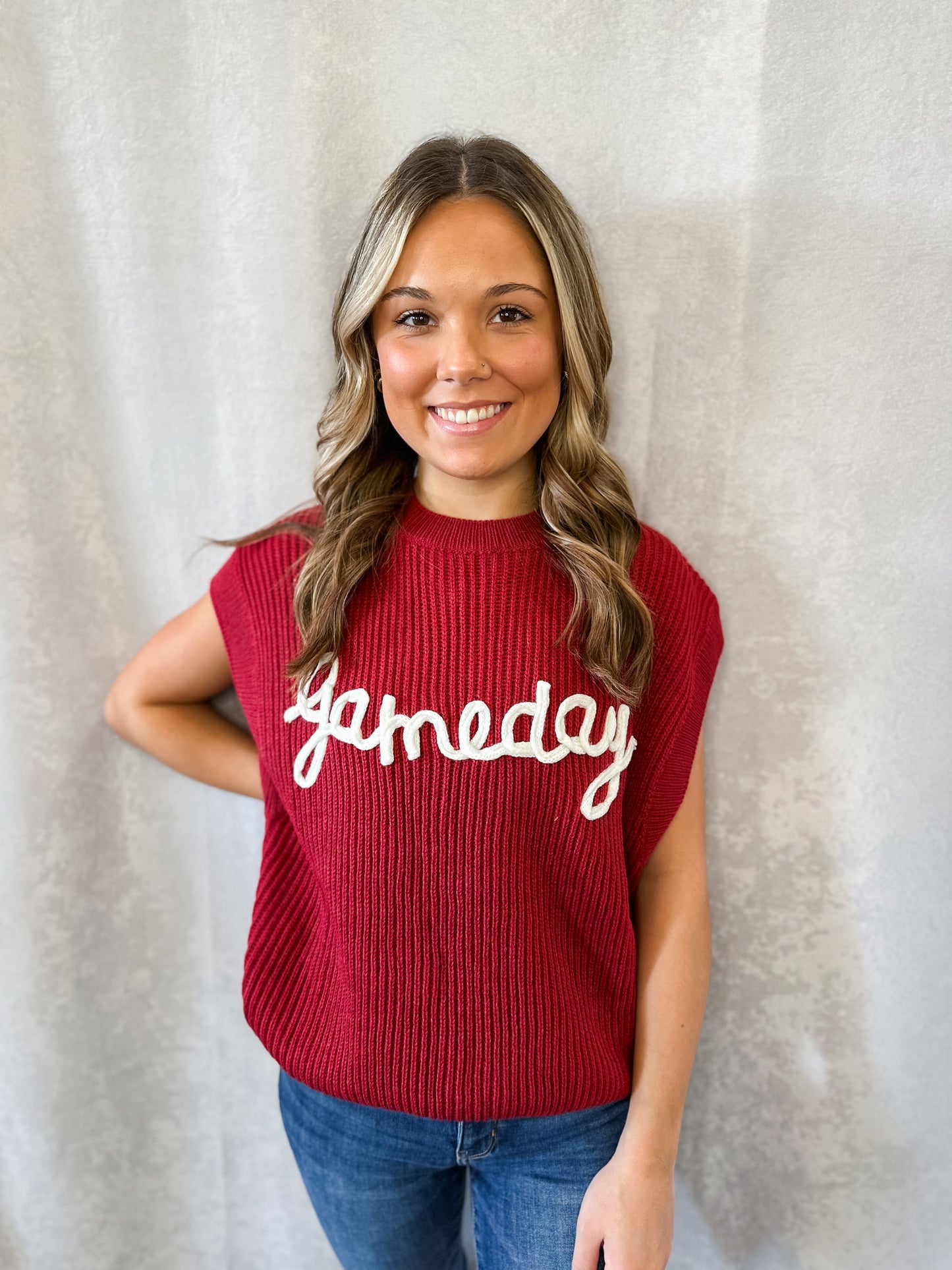 GAMEDAY Light Weight Sweater Top